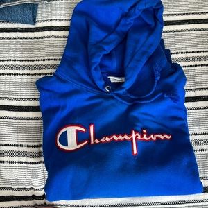 Worn once.. men’s champion sweatshirt